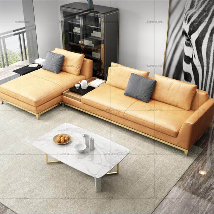Top 50 mẫu bàn Sofa chân Inox đẹp nhất
