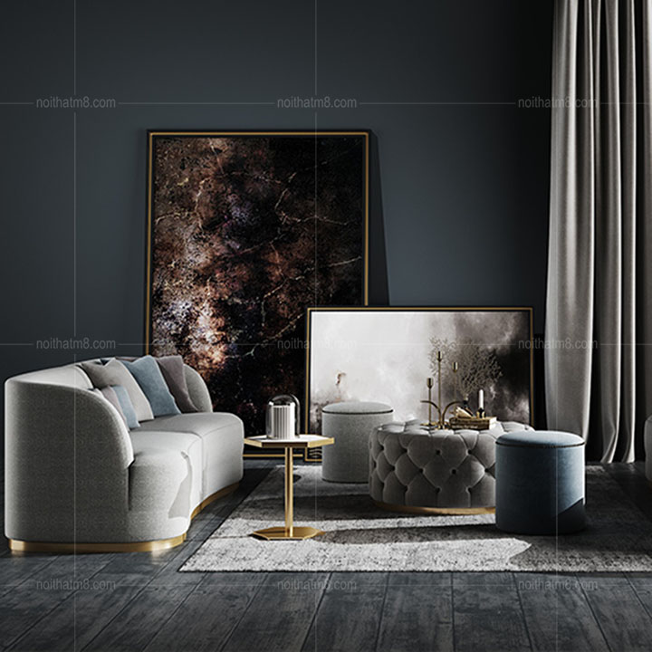Mẫu sofa nỉ hiện đại dẫn đầu xu hướng 2020 M8-3636 thumbnail 2