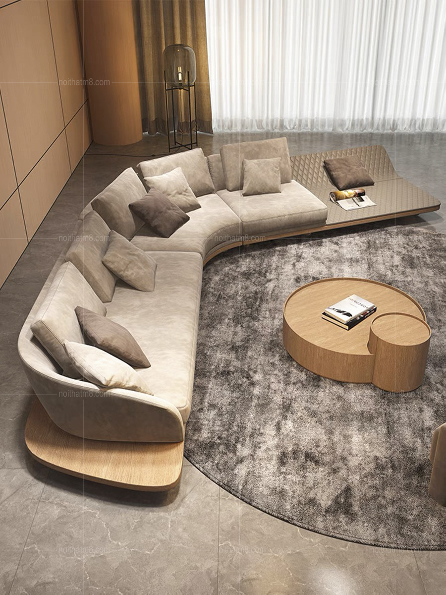 Sofa nhập khẩu sang trọng cho không gian biệt thự cao cấp M8-3595 thumbnail 2